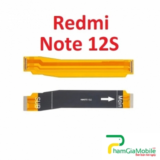 Mạch Dây Sub Sạc Xiaomi Redmi Note 12S Cáp Nối Main Sạc Cáp Nối Bo Mainboard Mạch Chủ